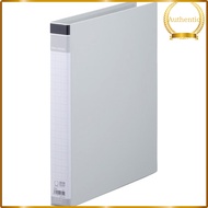 King Jim Ring Binder BF Binder Type 30-Hole, Holds 250 Sheets, A4 Vertical, Gray, 668BF-GY