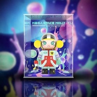 [AOWOBOX] Pop Mart 泡泡瑪特 MEGA SPACE MOLLY 400% 小畫家 公仔 高透主題展示盒 展示箱 display box 亞加力 模型盒 亞加力展示盒