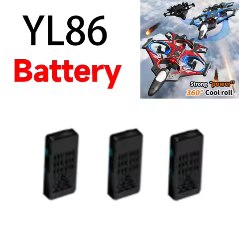 YL86 Battery RC Foam Airplane Drone Battery for YL86 Plane 3.7V 500mah Battery