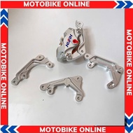 [ Kèm 2 ốc salayza 8li25 ] Heo dầu Nissin 2piss kèm pad cnc các dòng xe