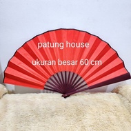 Large Plain Fan Nari Fan Dance Fan Hand Folding Fan 60 Cm