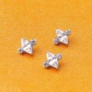 ASTM F136 Titanium Labret Studs Piercing Jewelry Titanium Internally Threaded 16G Labret Earring Jew