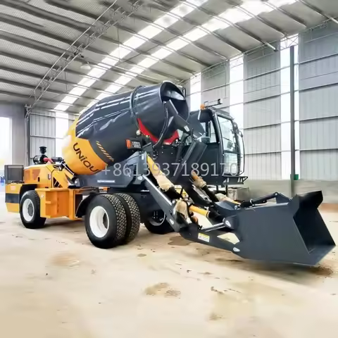 1.2cbm China Brand New Mobile Volumetric Small Ready Mix Cement Truck Mini Self Loading Concrete Mix