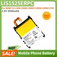 High Quality 3.8V 3000mAh Mobile Phone Battery LIS1525ERPC For SONY Z1 L39H C6902 C6903 C6906 C6943 