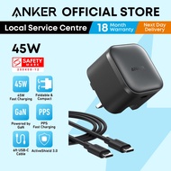 Anker Nano Charger 45W PPS Fast Charging USB C Charger Compact Foldable Travel Adapter B2692