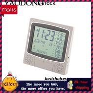 Bestchoices HA-4010 Digital Islamic Clock Muslim Gift Alarm Azan Prayer LCD Radio