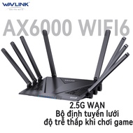 WAVLINK AX6000 WiFi 6 WAN 2.5Gbps Dual Band Gaming Router Support Mesh/VPN/QoS AP/Router