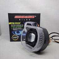 PREMIUM SHINAGAWA PROJECTOR BI-LED MATRIX SHROUD 5D GLORY APP HI-LO 4.5 INCH BEST QUALITY