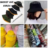 Korean bucket hat / Korean bucket hat / plain bucket hat / reversible bucket hat / bucket hat