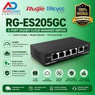 Switch Ruijie Reyee RG ES205GC Cloud Manage 5-Port Gigabit Non-PoE