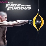 CAUSI Boxing Speed Bag, Pneumatic Cylinder Inflatable Boxing Punching Bag,  Hanging Type with Hooks 