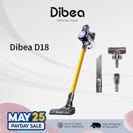 Dibea D18 Classic Cordless Vacuum Cleaner Handheld Stick with LED Light