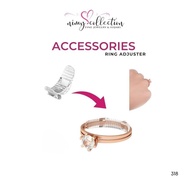 SnapType Invisible Ring Size Adjuster for Loose Rings Ring Adjuster Ring Fitter Ring Sizer Pengetat 