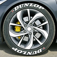 3D Modified Car Sticker PVC Car Tire Letter Sticker DIY Tire Body Decoration Sticker Conjoined Tire 