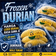 [ InstantDelivery KLSeL ] FROZEN Durian pulp Flesh only | Siap Kopek Berat Isi sahaja | Vacuum Seal