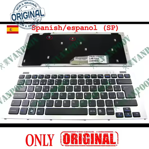 New Espanel Laptop Keyboard for Sony VGN SR SR400 SR140 SR190 SR220 SR240 PCG- 5R1T 5N1T 5S1T 5T1T 5