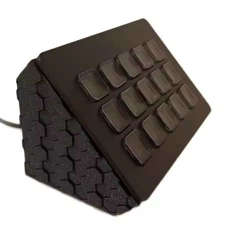 for Stream Deck Desktop Display Stand Keyboard Exhibition Base Black for Stream Deck Game Console Br