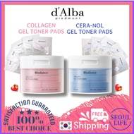 BIODANCE Gel Toner Pads Collagen 10pads, 60pads / Gel Toner Pads Cera-nol 10pads, 60pads