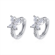 AAA Luxury 925 Silver Classic Hoop Earring