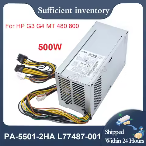 L77487-001 L89233-001 PA-5501-2HA PCG007 Power Supply 500W NEW 100-240V For HP 480 280 288 680 800 6