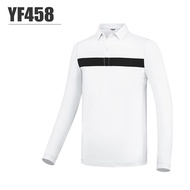 PGM YF458 Childrens Golf Clothes Long Sleeve T-Shirt Boys Autumn And Winter Nylon + Spandex Junior S