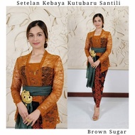 Cherrykebaya setelan kebaya SEMIFRANCE SANTILI dan rok lycra strait FREE OBI BROS kebaya bali murah
