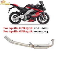 For Aprilia GPR250R GPR250S GPR250 S R 2021 - 2024 Motorcycle Espace Moto Exhaust System Middle Link