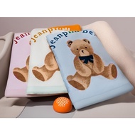 Q Version English Word Bear Bath Towel/8 Taels/Bath Towel/Children's Towel/Little Bear/Made In Taiwa