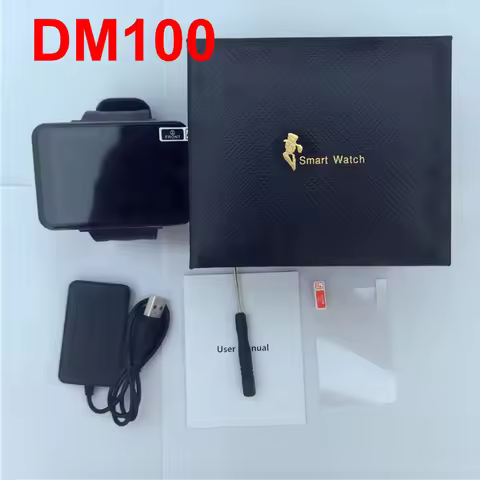 4G LTE Smart Watch DM100 3GB RAM 32GB ROM 5MP Camera 2700mah Battery 2.86 inch Touch Screen Smartwat