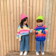 Rainbow sweatshirts for babies 2-3 weeks