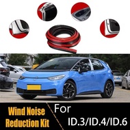 For Volkswagen VW ID.3 ID.4 ID.4 CROZZ ID.6 ID.6 CROZZ A set of car sealing strips door soundproofin