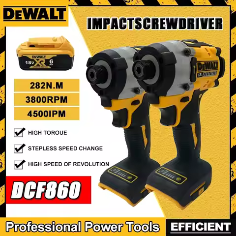 Dewalt DCF860 Cordless Compact Drill / Driver Brushless Electric Drill Screwdriver Rechargeable Powe