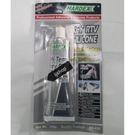100g HARDEX Hi-Temp Grey RTV Silicone Gasket Maker (RS-625) GUM GASKET MAKER
