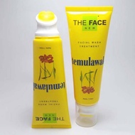 The FACE Facial Wash Treatment Temulawak 110ml+brush