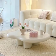 Cloud Coffee Table Yang Black Tea Table Style Household Cream in French B & B Special-Shaped Living 