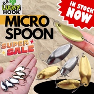 SPOON LURE Micro Spoon Fishing Bait for Haruan Sebarau Toman Siakap umpan casting umpan sudu