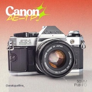 #Pre-Owned# Kamera Analog Canon Ae-1 Program Kit 50Mm F1.8 New Fd