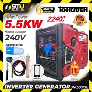 TOKUDEN SR6500ISE 224CC Inverter Generator / Penjana 5.5kW