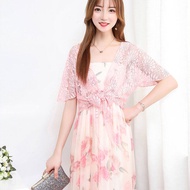 WGBTRADI CHEO 2023 Cape Womens Cheongsam Top Lace Cardigan Bolero Blouses Small Shawl Plus Size Wome