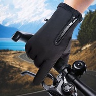 HOMPO - 冬季防風保暖 觸控性手套 (黑色) L