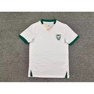 Fans 2627 Bolivia away football jersey short sleeved T-shirt S-4XL