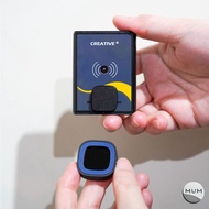 Magnetic Bluetooth Card Holder Not 3D Print Genuine Leather Color Changing