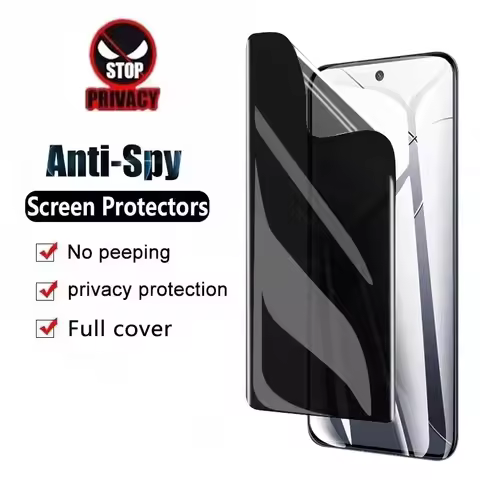 Privacy Hydrogel Film For Vivo V21 V21E V27E 4G 5G Anti-spy Screen Protectors For Vivo V21S V23E V20