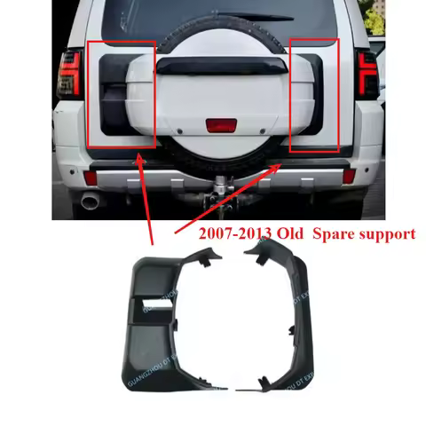 1 Pcs 2007-2013 Old Rear Spare Tire Cover for Pajero V97 V93 Tire Support L or R for Montero V98 V95