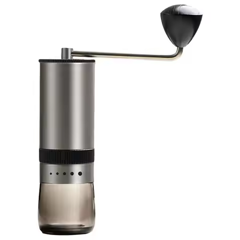 VEHO-Hand Coffee Mill Grinder Portable Manual Coffee Grinder Manual Grinder Removable Hand Burr Grin