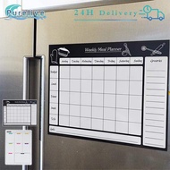 A3/ A4 Magnetic Whiteboard Refrigerator Model Magnetic Dry Erase Weekly Planner Message Board