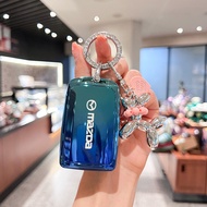 Mazda car Key Cover CX4 CX5 CX30 Mazda3 mazda6 Axela ATENZA car keychain car key cover car key case