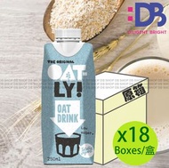 OATLY! - [原箱] 細盒裝(低糖) 原味燕麥奶 (250毫升 X 18) #香港行貨