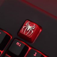 Art key artisan keycap Spider-Man keycap Metal keycaps mechanical keyboard keycap personalized keyca