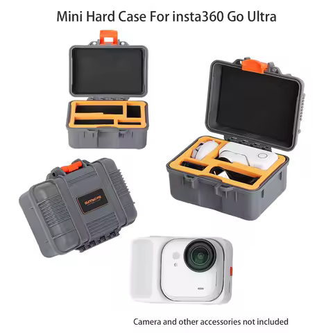 Storage Protector Case Box For Insta360 Go Ultra Shockproof Box Outdoors Carrying Bag For Insta360 G